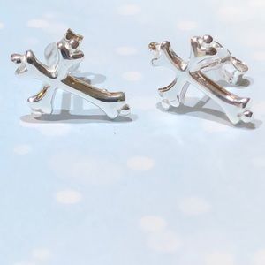 Jewelry - Sterling Silver Cross Earrings. New! Jewelry - Sterling Silver Cross Earrings. New!